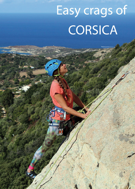 The digital guidebook for easy climbing in Corsica