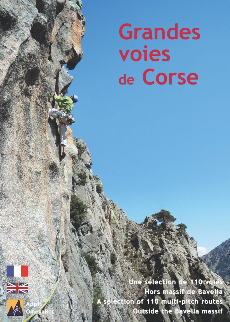Couverture du topo d'escalade Grandes voies de Corse